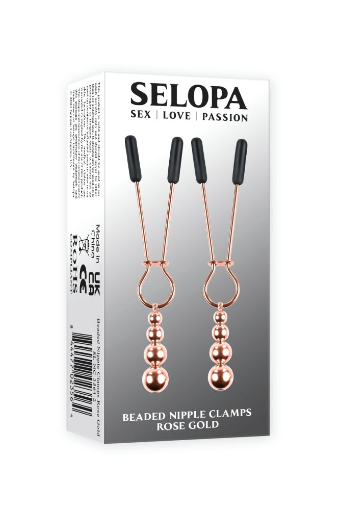 Selopa - Beaded Nipple Clamps - Assorted Colors BDSM - Tophatter Daily Deals