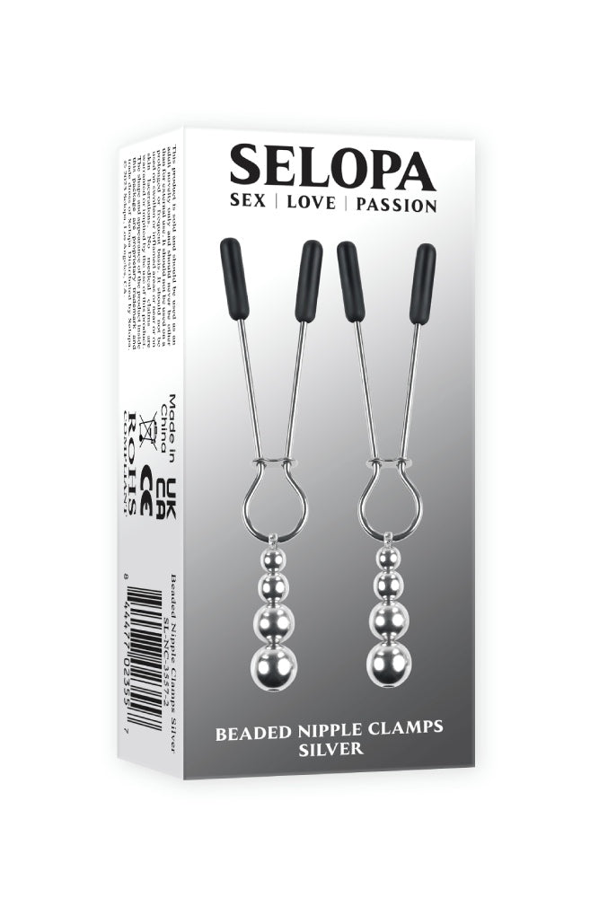 Selopa - Beaded Nipple Clamps - Assorted Colors BDSM - Tophatter Daily Deals