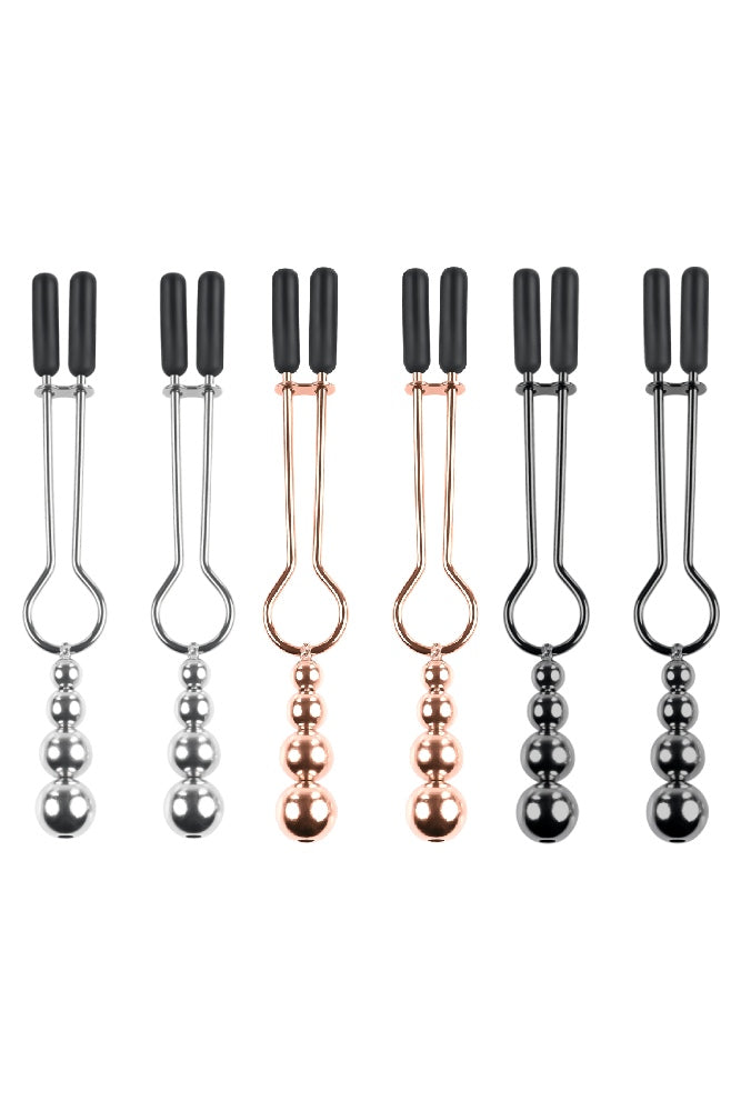 Selopa - Beaded Nipple Clamps - Assorted Colors BDSM - Tophatter Daily Deals