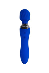 Selopa - Blue Belle Double Ended Wand Vibrator - Blue Sex Toy - Tophatter Daily Deals