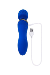 Selopa - Blue Belle Double Ended Wand Vibrator - Blue Sex Toy - Tophatter Daily Deals