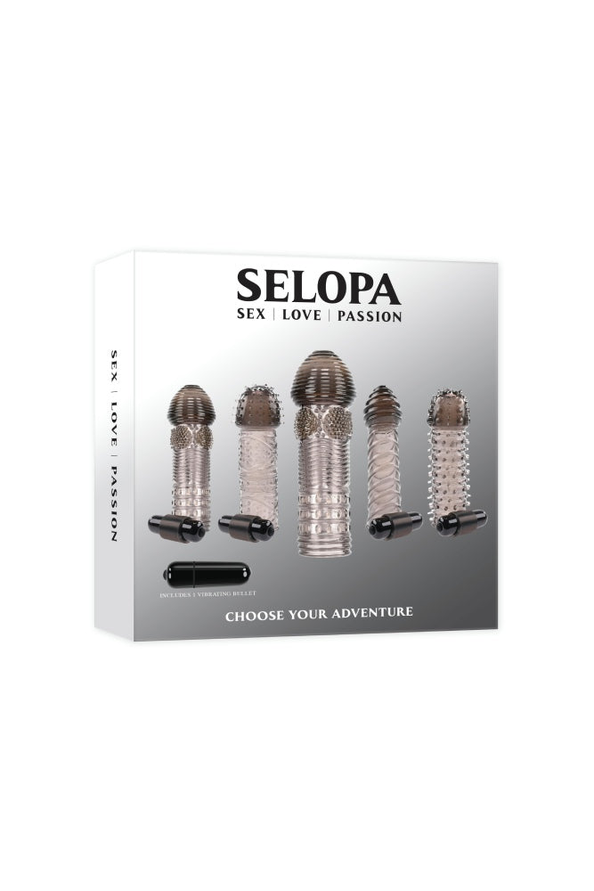 Selopa - Choose Your Adventure Vibrating Penis Sleeve Kit Sex Toy - Tophatter Daily Deals