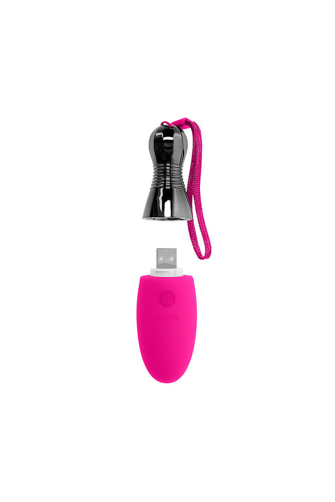 Selopa - Companion Egg Vibrator - Pink Sex Toy - Tophatter Daily Deals