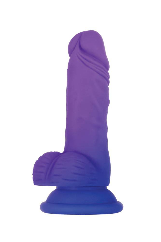 Gender X - Semi Sweet Tart Dildo - Blue/Purple Sex Toy - Tophatter Daily Deals