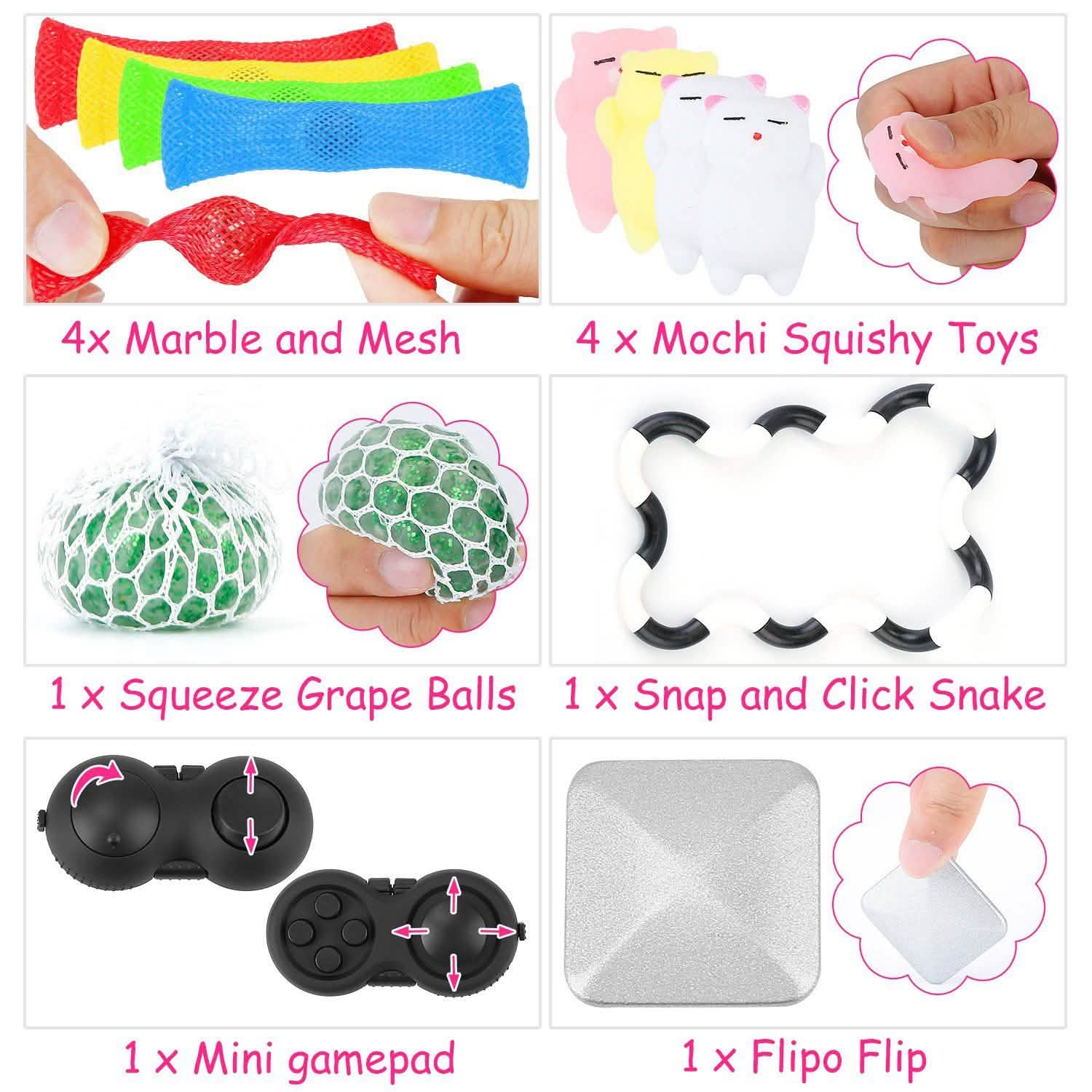 Sensory Fidget Toys Set Toys & Games - Tophatter Daily Deals