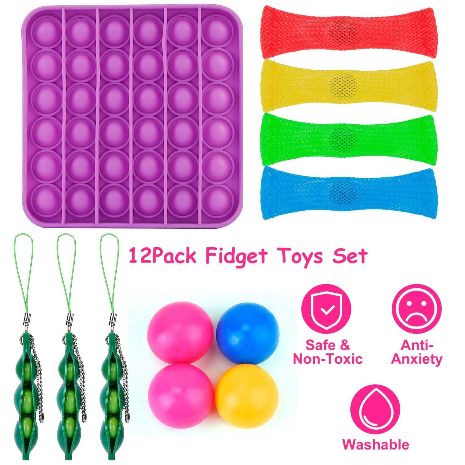 Sensory Fidget Toys Set Toys & Games - Tophatter Daily Deals