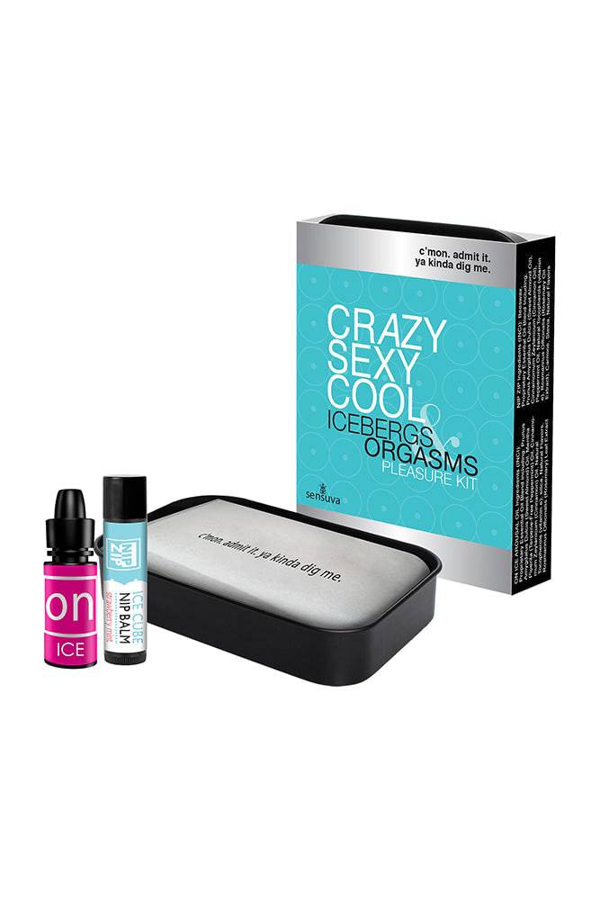 Sensuva - Crazy Sexy Cool Icebergs & Orgasms Cooling Arousal Kit Liquid - Tophatter Daily Deals