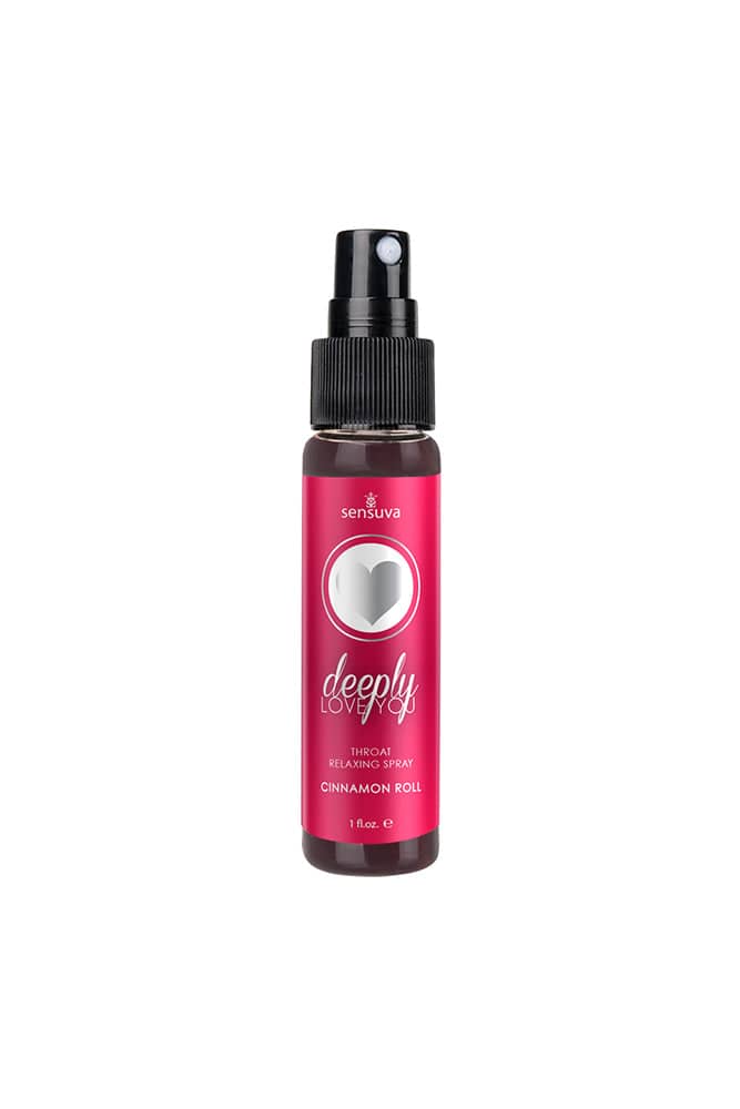 Sensuva - Deeply Love You - Throat Relaxing Spray - 1oz - Cinnamon Liquid - Tophatter Daily Deals