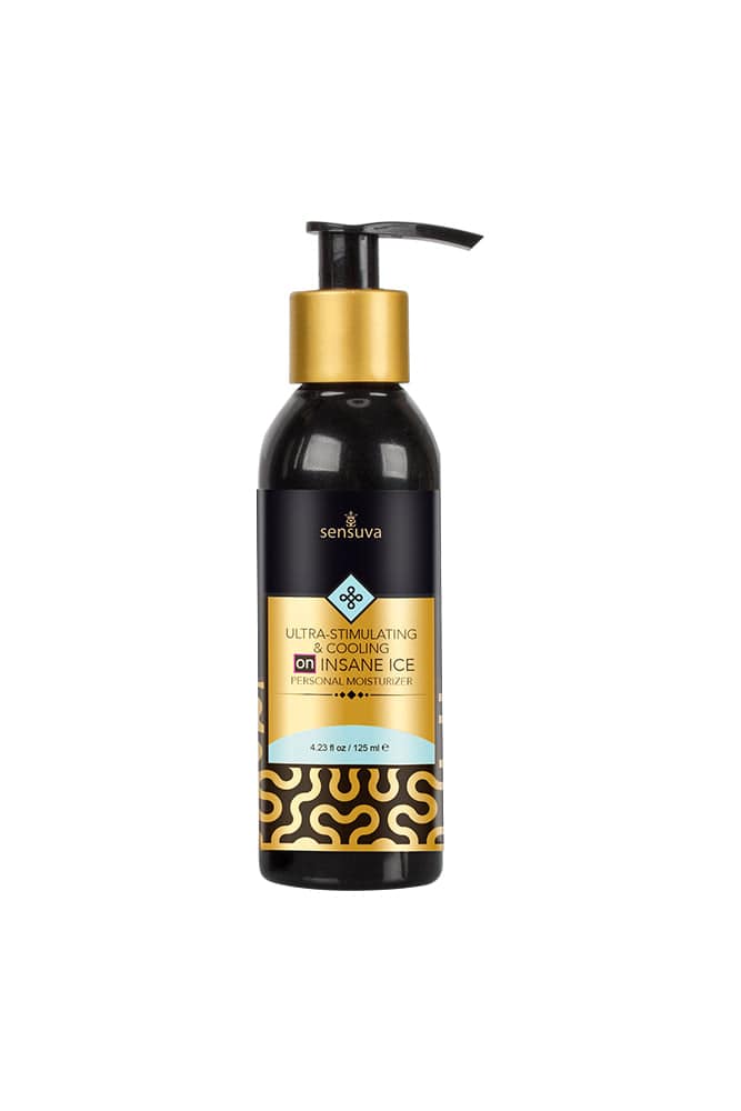 Sensuva - ON Insane ICE Hybrid-Based Personal Moisturizer - Various Sizes 4.2oz Liquid - Tophatter Daily Deals