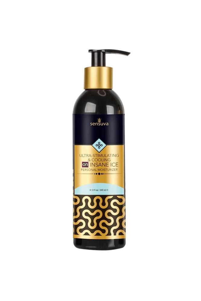 Sensuva - ON Insane ICE Hybrid-Based Personal Moisturizer - Various Sizes 8.12oz Liquid - Tophatter Daily Deals