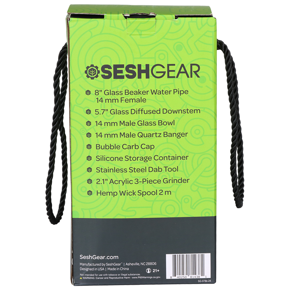 SeshGear Beaker Dual Use Smoker's Kit Bongs - Tophatter Daily Deals