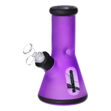 SeshGear Beaker Dual Use Smoker's Kit Sandblasted Purple Glass Bongs - Tophatter Daily Deals