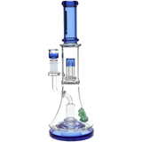 SeshGear Double Perc Beaker Bong Bongs - Tophatter Daily Deals