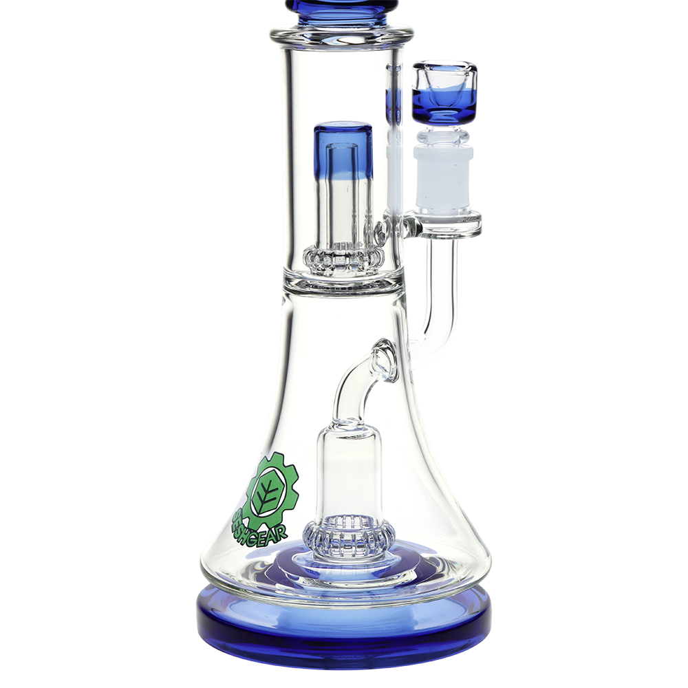 SeshGear Double Perc Beaker Bong Bongs - Tophatter Daily Deals