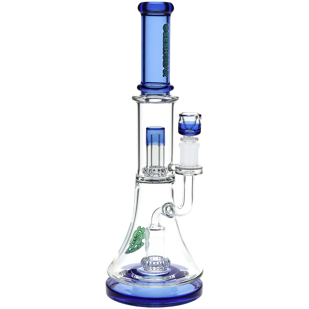 SeshGear Double Perc Beaker Bong Bongs - Tophatter Daily Deals