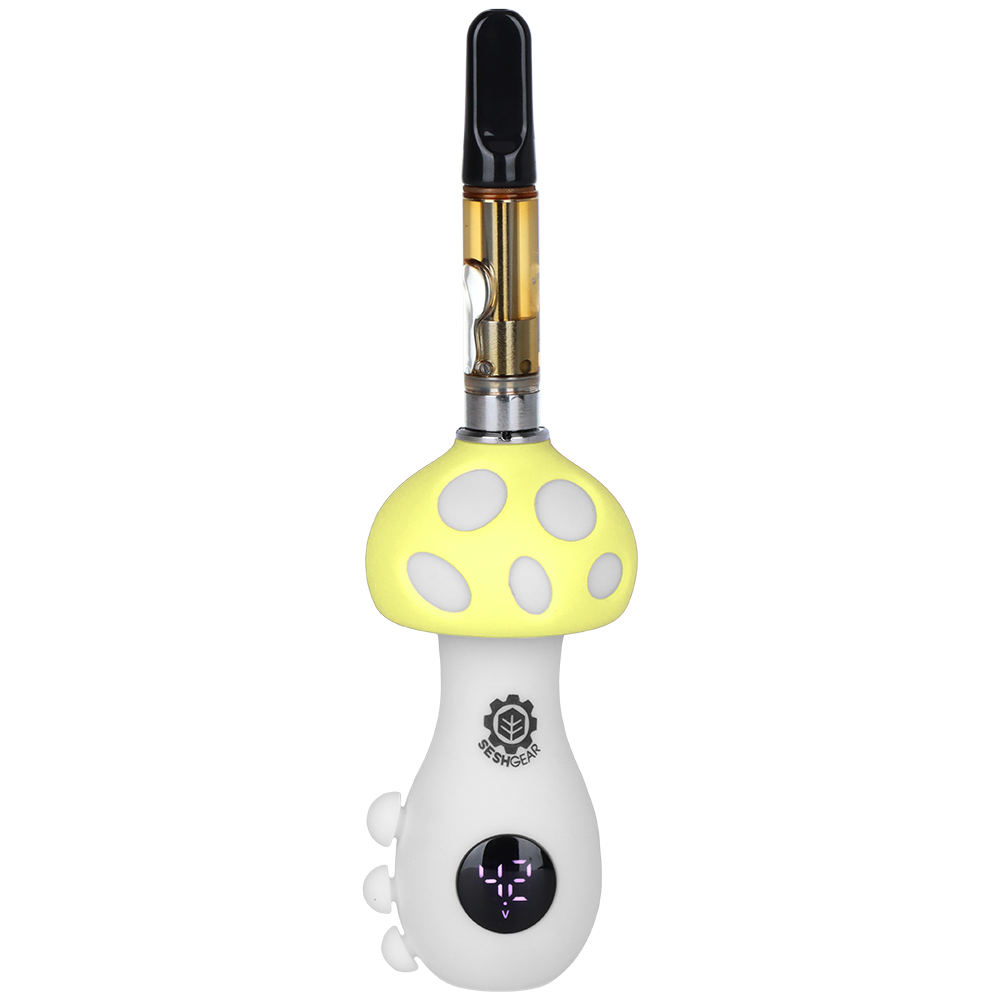 SeshGear Mushroom 510 Cartridge Battery Vaporizers - Tophatter Daily Deals