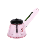 SeshGear Poke & Tamp Hand Pipe Transparent Pink Glass Hand Pipes - Tophatter Daily Deals