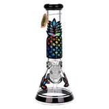 SeshGear Psychedelic Pineapple Beaker Bong Bongs - Tophatter Daily Deals