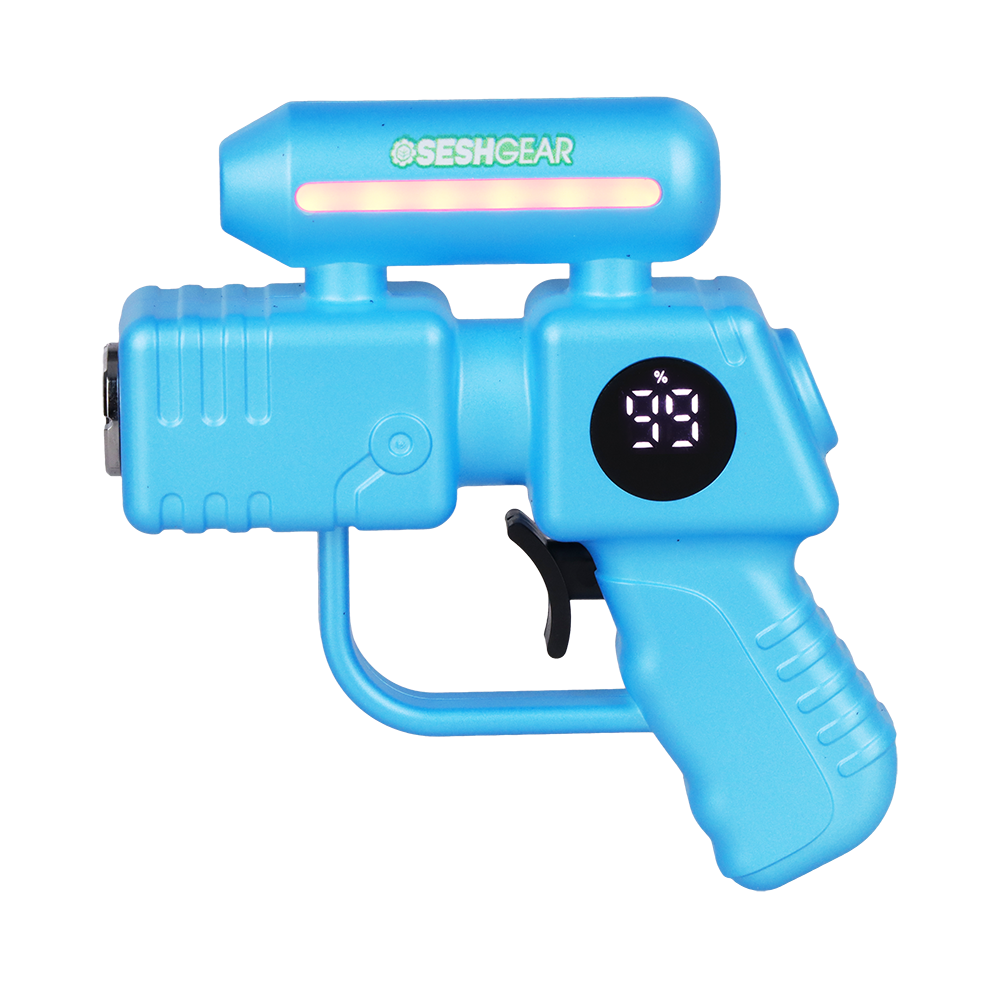 SeshGear Ray Gun 510 Cartridge Battery Blue Vaporizers - Tophatter Daily Deals