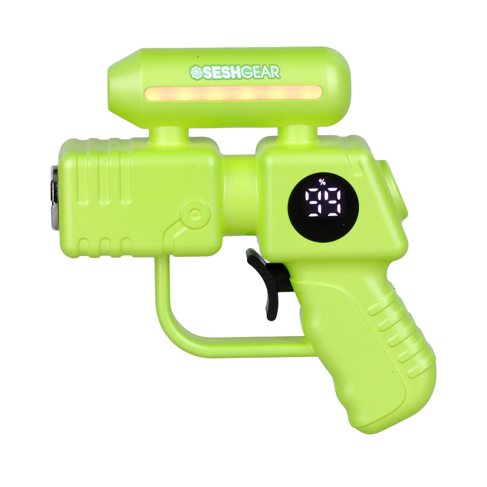 SeshGear Ray Gun 510 Cartridge Battery Green Vaporizers - Tophatter Daily Deals