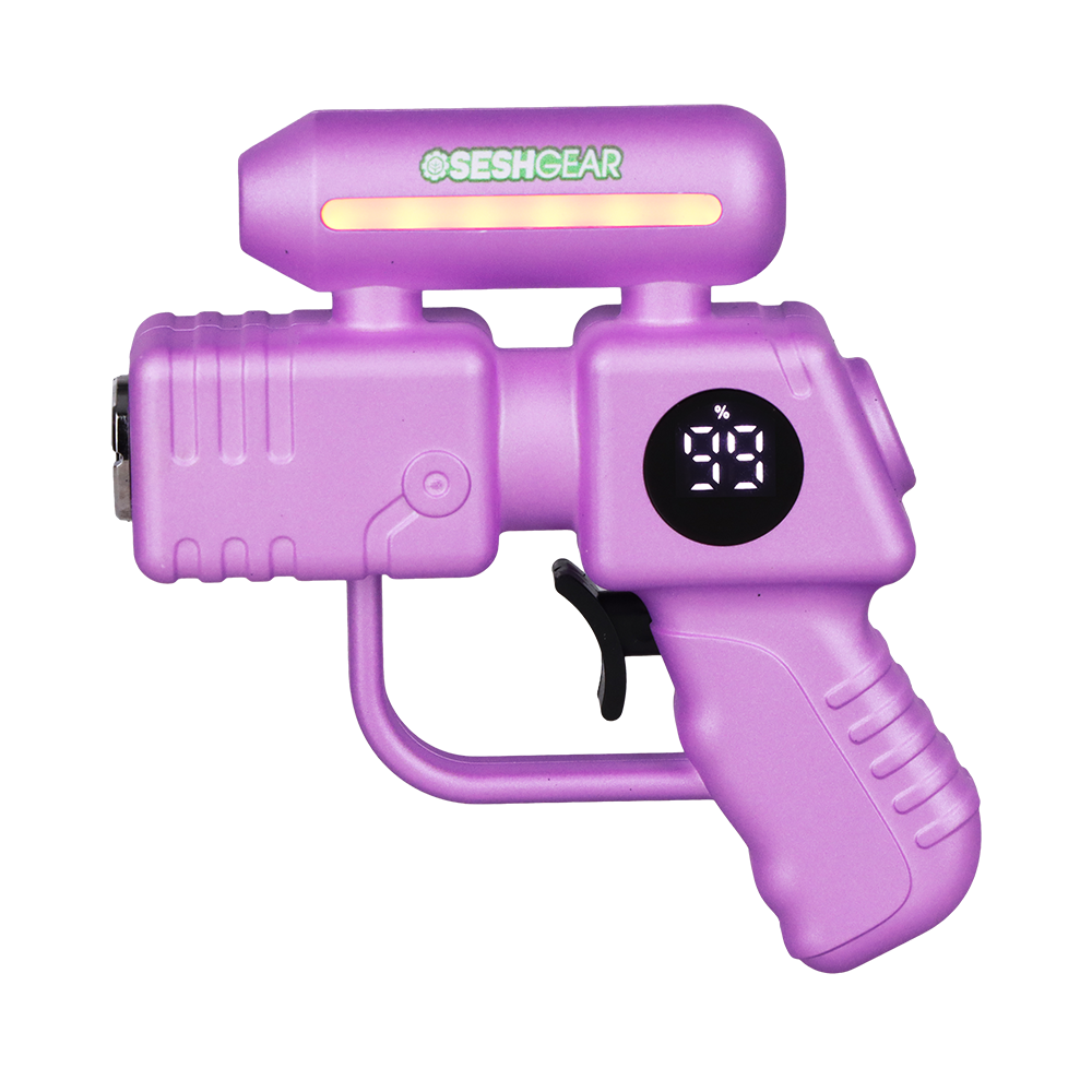 SeshGear Ray Gun 510 Cartridge Battery Purple Vaporizers - Tophatter Daily Deals