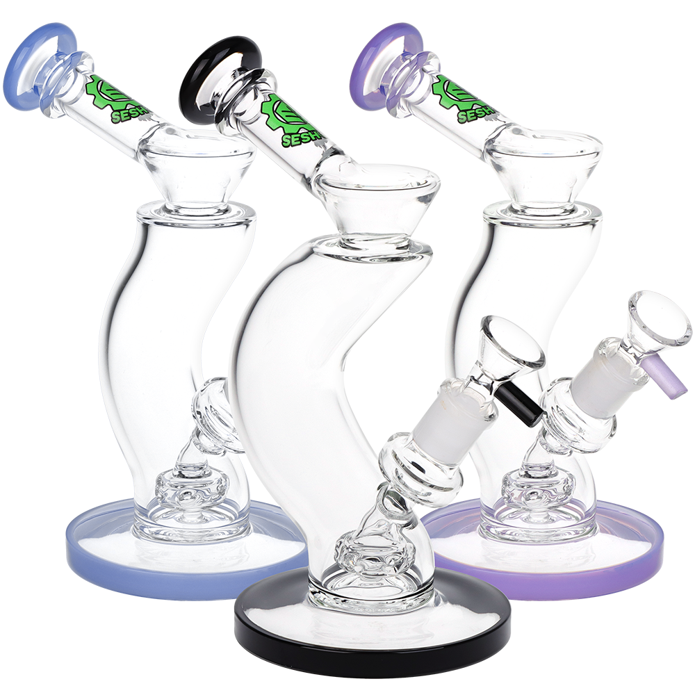 SeshGear Swerve Tube Bong Bongs - Tophatter Daily Deals