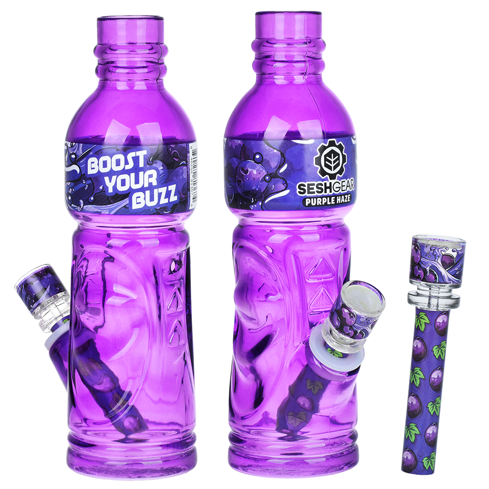SeshGear Terpade Bottle Bong Purple Haze Bongs - Tophatter Daily Deals