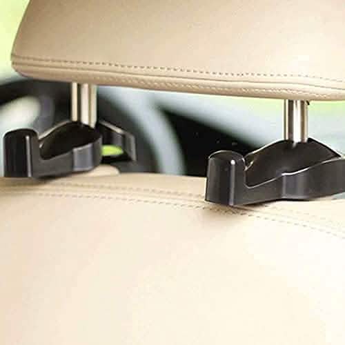 Set of 2: Universal Car Vehicle Back Seat Headrest Hanger Holder Hook Automotive - Tophatter Daily Deals