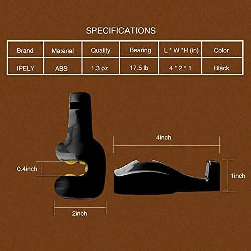 Set of 2: Universal Car Vehicle Back Seat Headrest Hanger Holder Hook Automotive - Tophatter Daily Deals