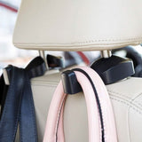 Set of 2: Universal Car Vehicle Back Seat Headrest Hanger Holder Hook Automotive - Tophatter Daily Deals