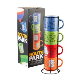 SET OF 4 SOUTH PARK MUGS Mug - Tophatter Daily Deals