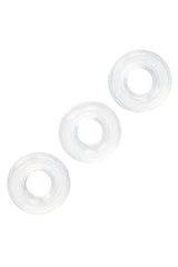 Cal Exotics - Set of 3 Silicone Stacker Rings Sex Toy - Tophatter Daily Deals