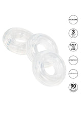 Cal Exotics - Set of 3 Silicone Stacker Rings Sex Toy - Tophatter Daily Deals