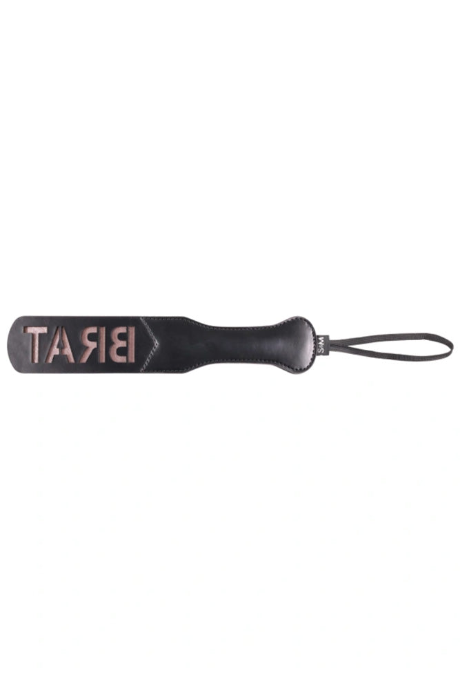 Sex & Mischief - Brat Paddle - Black BDSM - Tophatter Daily Deals