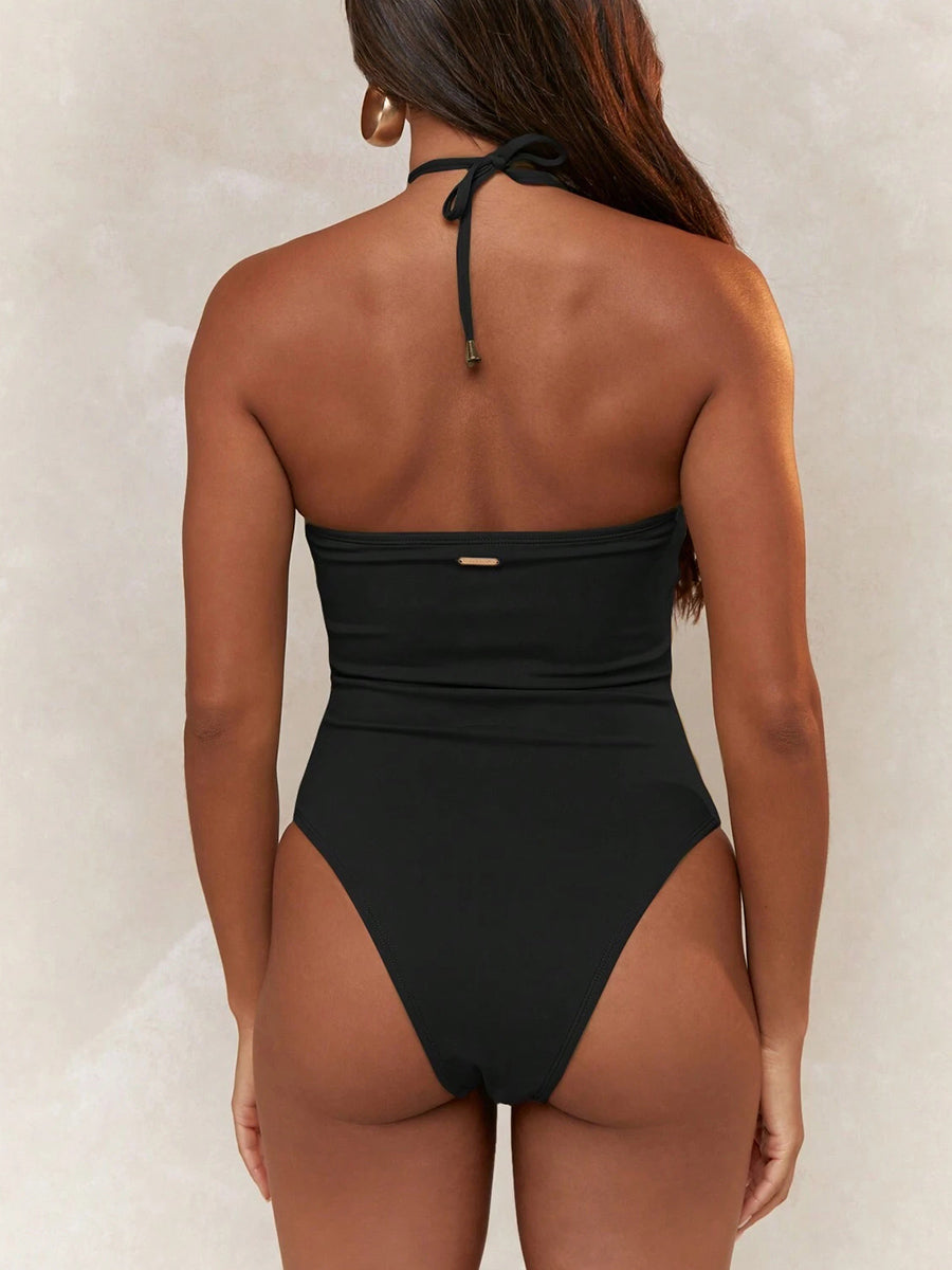 Sexy Halter Top Bikinis Bandeau Swimwear Swimwear - Tophatter Daily Deals