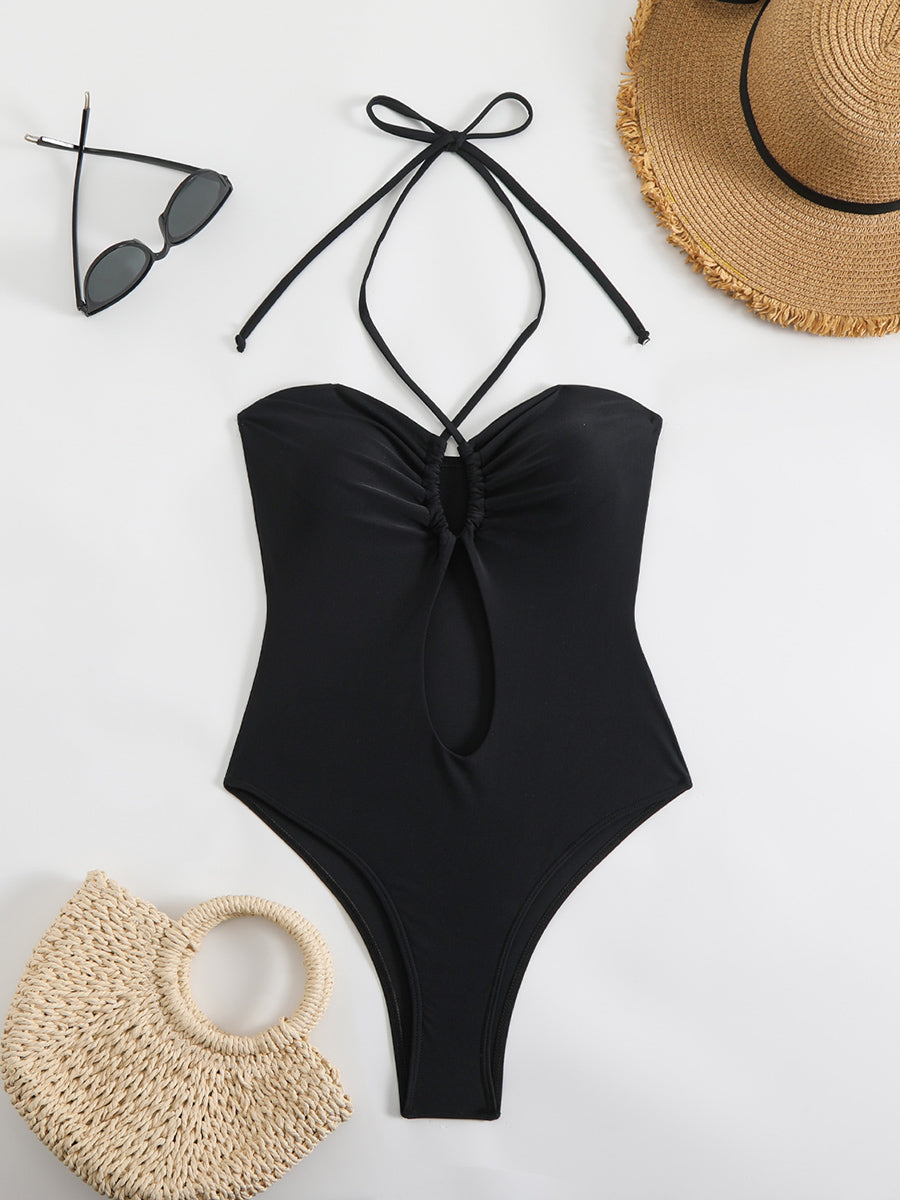 Sexy Halter Top Bikinis Bandeau Swimwear Swimwear - Tophatter Daily Deals