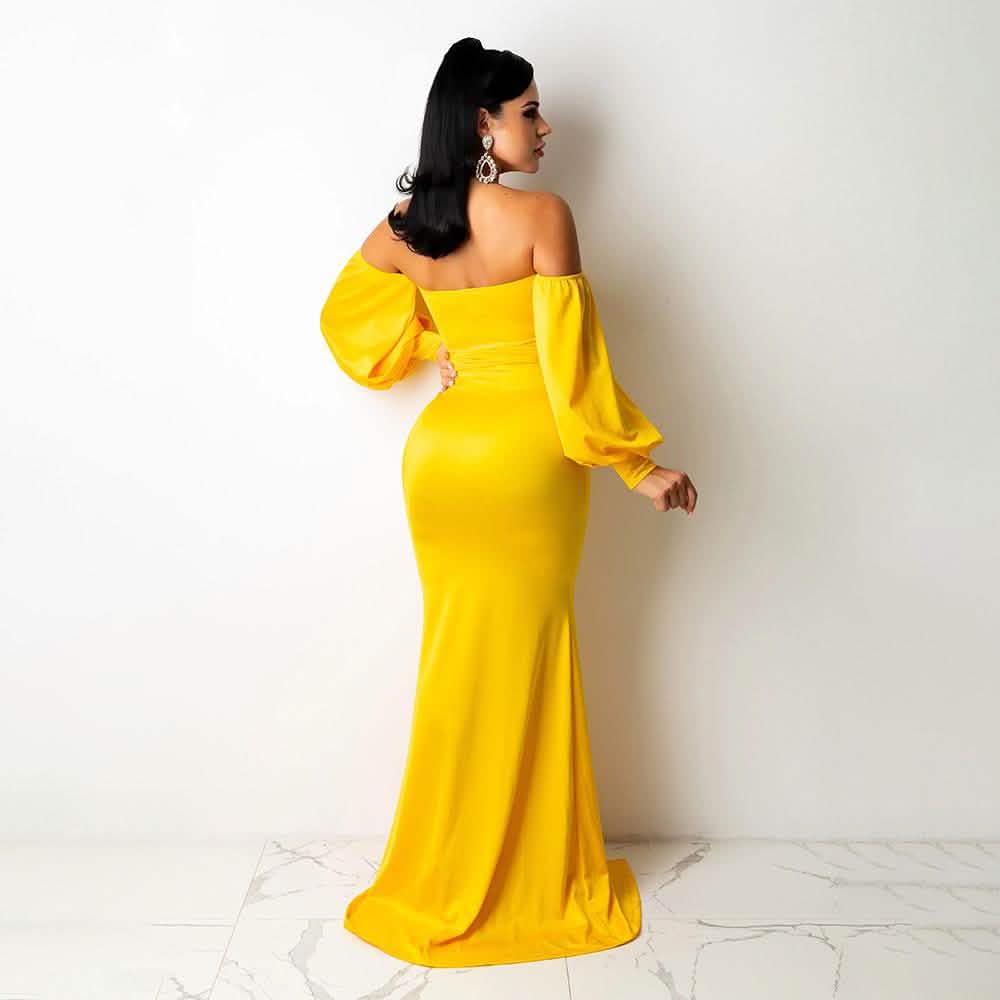 Sexy Off Shoulder Bodycon Party Dress Women's Dresses - Tophatter Daily Deals