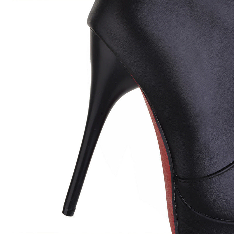 Sexy Over The Knee Long Boots Sexy Thin High Heel Boots - Tophatter Daily Deals