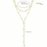 Sexy Tribal Style Iron Chain with Dangling Tassel Pendant Necklaces - Tophatter Daily Deals