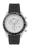 Ferragamo Urban Chrono Silicone Watch Stainless Steel Watches - Tophatter Daily Deals