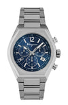Ferragamo Tonneau Chrono Bracelet Watch Stainless Steel Watches - Tophatter Daily Deals