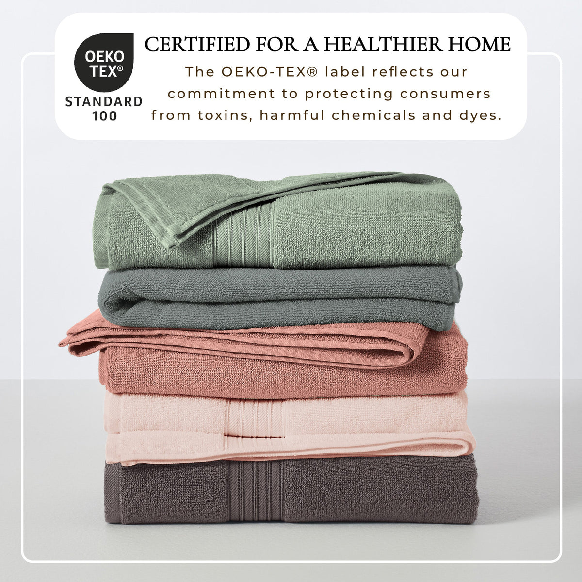 Cotton Terry Bath Towel Set - Cooper Collection Bath - Tophatter Daily Deals