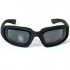 Hot Leathers Legendary Sunglasses with Padding and Smoke Lenses Sunglasses/Goggles - Tophatter Daily Deals