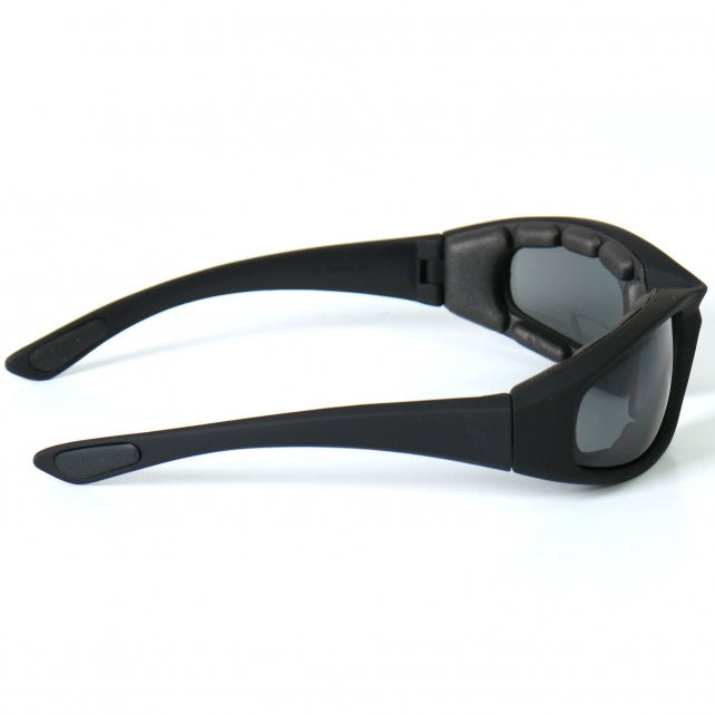 Hot Leathers Legendary Sunglasses with Padding and Smoke Lenses Sunglasses/Goggles - Tophatter Daily Deals