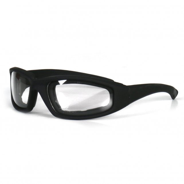 Hot Leathers Legendary Sunglasses with Padding and Clear Lenses Sunglasses/Goggles - Tophatter Daily Deals