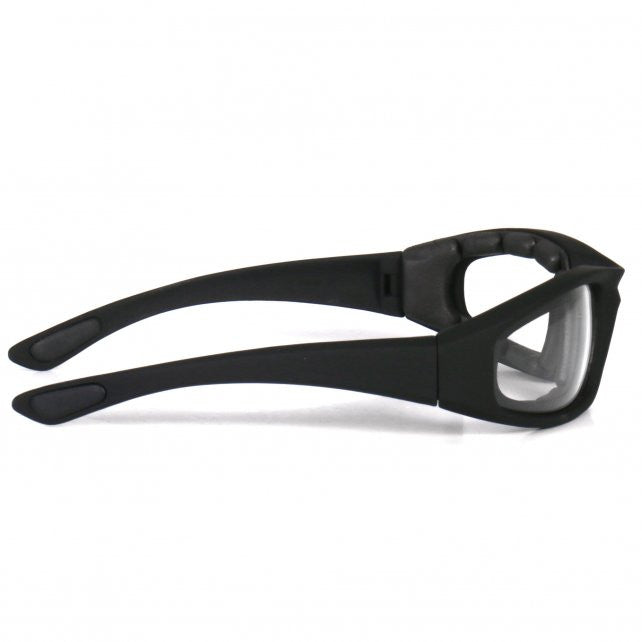 Hot Leathers Legendary Sunglasses with Padding and Clear Lenses Sunglasses/Goggles - Tophatter Daily Deals