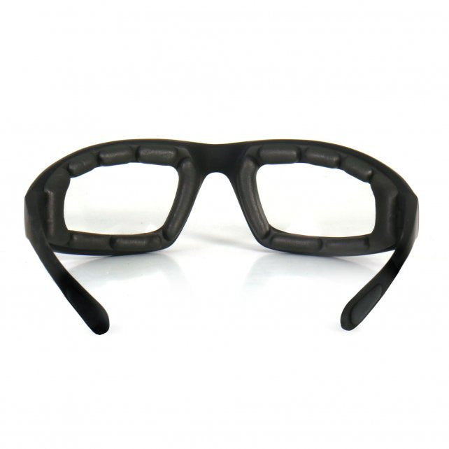 Hot Leathers Legendary Sunglasses with Padding and Clear Lenses Sunglasses/Goggles - Tophatter Daily Deals