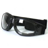 Hot Leathers Eliminator Style Motorcycle Riding Goggles with Clear Lenses Sunglasses/Goggles - Tophatter Daily Deals
