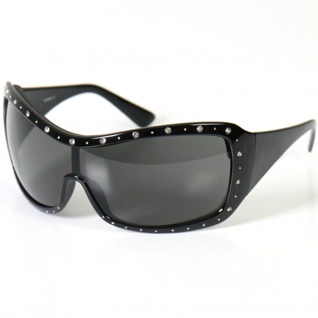 Hot Leathers Marilyn 2 Ladies Sunglasses w/ Pads and Rhinestones Sunglasses/Goggles - Tophatter Daily Deals