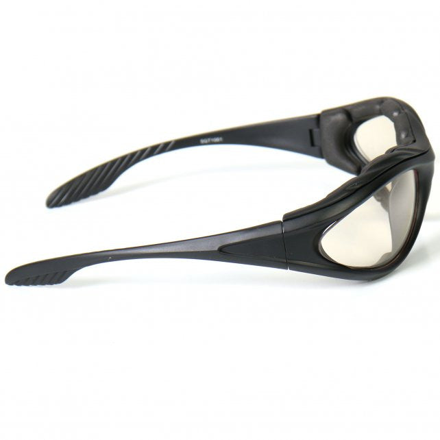 Hot Leathers Hero UV Active Sunglasses w/Transforming Lenses Removable Pads Sunglasses/Goggles - Tophatter Daily Deals